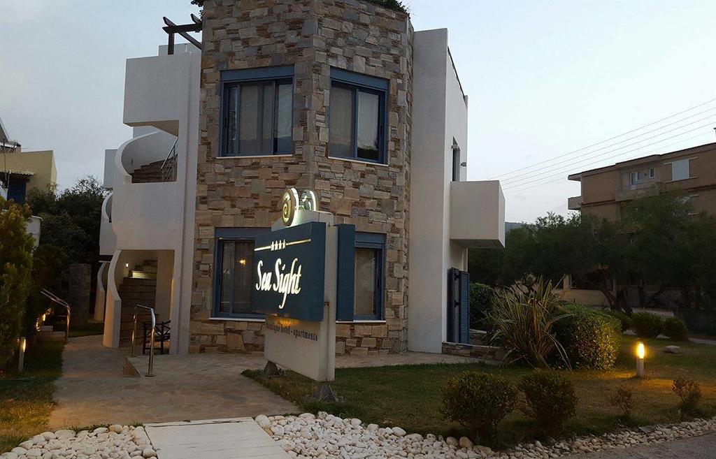 Sea Sight Boutique Hotel Porto Rafti Ngoại thất bức ảnh